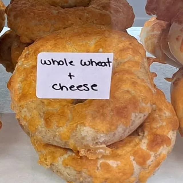 Whole Wheat & Cheese bagel